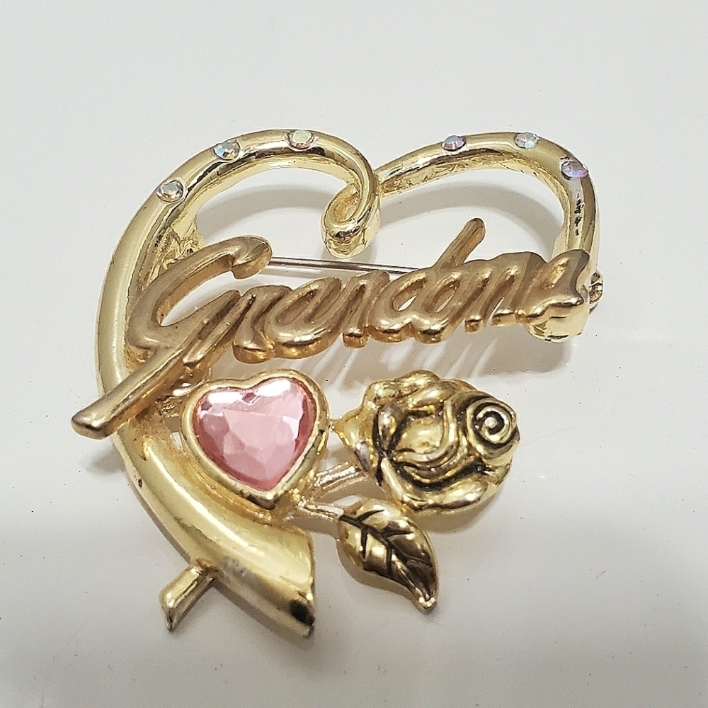 Crystal Rose Gold Plated Metal Fashion Brooches & Pin. 🌴
